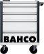 Wózek narzędziowy Bahco Wózek narzędziowy 5 szuflad RAL3001 BAHCO 7