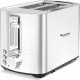 Toster TurboTronic Toster TurboTronic opiekacz do tostów grzanki kromek kanapek 2 tosty 850w 6 poziomów opiekania stalowa obudowa Srebrny 3
