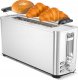 Toster TurboTronic Toster TurboTronic opiekacz kanapek 2 tosty 6 poziomów opiekania do tostów grzanki stalowa obudowa slim 1050w Srebrny 3