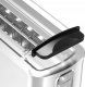 Toster TurboTronic Toster TurboTronic opiekacz kanapek 2 tosty 6 poziomów opiekania do tostów grzanki stalowa obudowa slim 1050w Srebrny 8