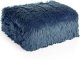 Design 91 Koc włochaty TIFFANY 150X200 granatowy 1