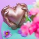 Candellana Świeca Hand LOVE Świeczka Serce Wegańska parafina 35h 3