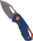 MKM Nóż MKM Isonzo Clip Point Blue FRN, Stone Washed N 5