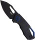 MKM Nóż MKM Isonzo Clip Point Black FRN, Black Idrogli 5