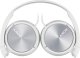 Słuchawki Sony Ausinės Sony MDR-ZX310W Baltos 7