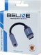 Adapter AV Beline Kabel adapter USB-C/Jack 3,5mm DAC czarny 6