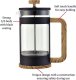 Klausberg ZAPARZACZ DO KAWY/HERBATY 0,35L FRENCH PRESS KLAUSBERG KB-7679 3