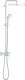 Zestaw prysznicowy Grohe SHOWER SYSTEM TEMPESTA COSMOPOLITAN SYSTEM 250 CUBE 26692000 1