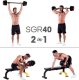 HMS ‎Hantel SGR40 Pro Set żeliwny 1 x 43.5 kg 1