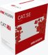 Hikvision Hikvision Kabelis ryšio Hik-vision UTP 5E LAUKO PE izol. Fca kl. (Gysla-0.50mm, ritė 305m) DS-1LN5EO-UU/E 2
