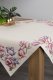 Eurofirany Serweta gobelinowa w kwiaty NATURE 100X100 naturalna 1