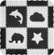 Milly Mally Mata piankowa puzzle Jolly 2x2 - Grey 1