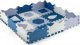 Milly Mally Mata piankowa puzzle Jolly 3x3 Shapes - Blue 2