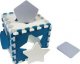 Milly Mally Mata piankowa puzzle Jolly 3x3 Shapes - Blue 5