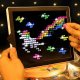 Skleplolki UKŁADANKA GUZIKOWA ŚWIECĄCA TABLICA MOZAIKA LED KREATYWNA PINEZKI PUZZLE 3D 2