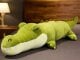 Skleplolki OLBRZYMIA MASKOTKA PLUSZOWA KROKODYL PLUSZAK PODUSZKA MIEKKA DŁUGA 80CM 3