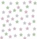 Craft with Fun OZDOBA DEK KRYSZT SPRZYL GWIAZDKI 25SZT CF12/288 2