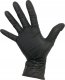 Zarys Zarys Gripzzly - Rękawiczki diagnostyczne, nitrylowe, bezpudrowe, czarne - L 3