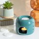 Atmosphera Kominek do wosku ceramiczny + 5 wosków zapachowych 1