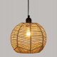 Lampa wisząca Atmosphera Lampa wisząca CAREN z kloszem z plecionki, Ø 24 cm 1