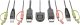 Przełącznik Eaton Eaton Tripp Lite series 2-Port DisplayPort 1.1/USB KVM Switch with Audio/Video, Built-In Cables, USB Peripheral Sharing - KVM-/Audio-/USB-Switch - 2 x KVM/Audio/USB - 1 lokaler Benutzer - Desktop 3