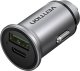 Ładowarka Vention Dwuportowa ładowarka samochodowa Vention FFBH0 USB A+C(18/20) szara 3