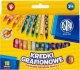 Astra Kredki grafionowe okrągłe ASTRA 18 kolorów - 7/85 mm 316023901 1