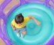Bestway Bestway 52646 Dmuchany okrągły Zamek do skakania Laugh 'n Leap Bouncer 1.52m x 1.52m x 84cm 7