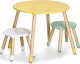 Zeller Zestaw mebli dla dzieci z MDF i sosny, stolik + 2 krzesła 1