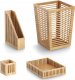 Zeller Pojemnik na dokumenty pionowy, bamboo 4