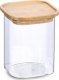 Zeller Słoik z pokrywką bambusa, 900 ml, 11 x 11 x 13,6 cm 1