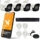 Rejestrator ORLLO Zestaw Monitoringu 4 Kamery Zewnętrzne PoE ORLLO ECO BULLET 12