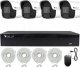 Rejestrator ORLLO Zestaw Monitoringu 4 Kamery Zewnętrzne PoE ORLLO ECO BULLET 13