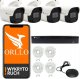 Rejestrator ORLLO Zestaw Monitoringu 4 Kamery Zewnętrzne PoE ORLLO ECO BULLET 9