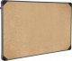 MemoBe Tablica korkowa MemoBe Idea Edge 60x45cm rama aluminiowa czarna 1