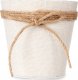 Ibergarden Osłonka na doniczkę pleciona z jutową kokardą, Ø 13 cm 1