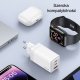 Ładowarka Usams USAMS CC180 65W PD QC USB A+C+C 11