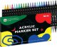 ARRTX Akriliniai markeriai - flomasteriai ARRTX, 24 spalvų 1