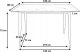 kontrast Stół do salonu kuchni jadalni Markinia ceramiczny blat 140x80x75 ciemnoszary 3