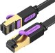 Vention Płaski kabel sieciowy kat.7 Vention ICABH 2m czarny 1