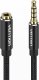Kabel Vention Przedłużacz audio TRRS 3,5mm męski do 3,5mm żeński 2m Vention BHCBH czarny 1