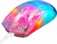Mysz Deltaco DM330 permatoma RGB DELTACO GAMING žaidimų pelė, 1000 Hz, 3327 IC / GAM-159-T / 4222234 4