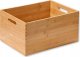 Kesper Drewniane pudełko z uchwytami bambusowy 1