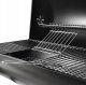 kontrast Grill węglowy na kółkach pokrywa półki popielnik BBQ 1008 2