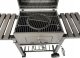 kontrast Grill węglowy premium na kółkach pokrywa półki ruszt żeliwny BBQ 1010 5