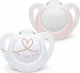 NUK SMOCZEK USP 2EL 0-6 PINK STAR 10175284 1/6 1