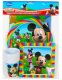 PROCOS Zestaw talerzyki kubki serwetki obrus Mickey 1
