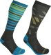 Lorpen Slidinėjimo kojinės Lorpen S2MME Ski Mid Men 2 Pack Eco - Pilka / Mėlyna - M (39-42) 1