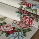 Eurofirany Obrus gobelinowy zdobiony kwiatami BOCHO 100X100 naturalny 3