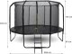SkyFlyer Trampolina ogrodowa SkyFlyer + drabinka 12FT 366cm 6